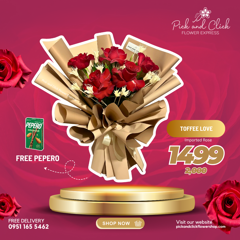 Toffee Love with Free Pepero