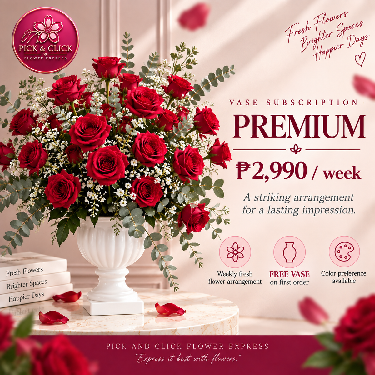 4-Week Flower Subscription