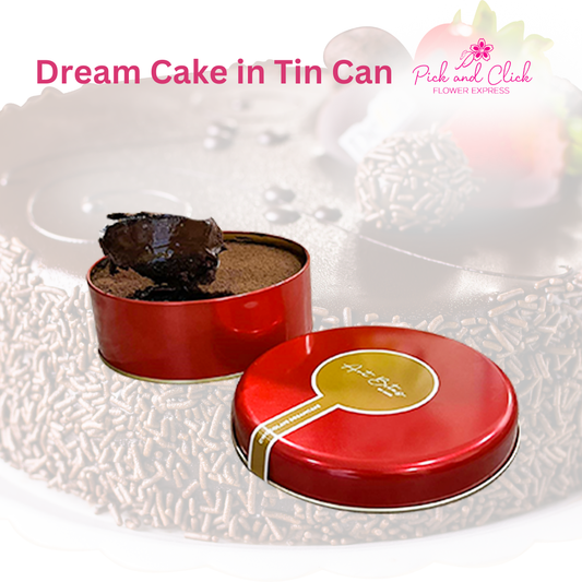 Dream Cake in Tin Can