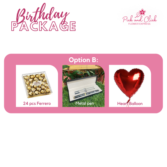 Bday Package Option B