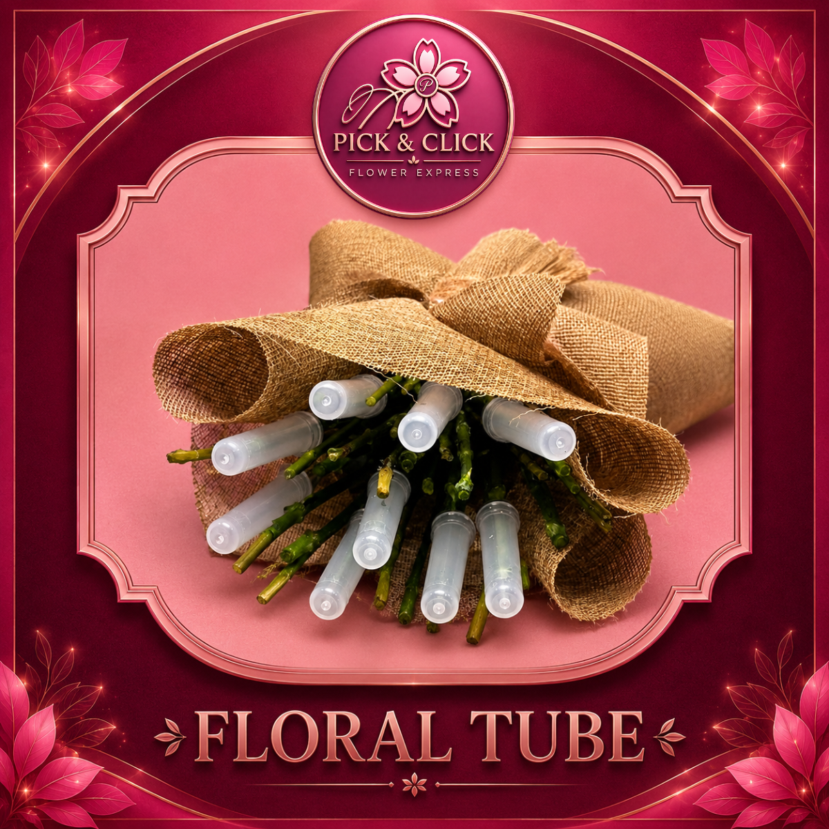 Floral tube for flower bouquet packaging and fresh flower stems – florist packaging supplies Philippines
