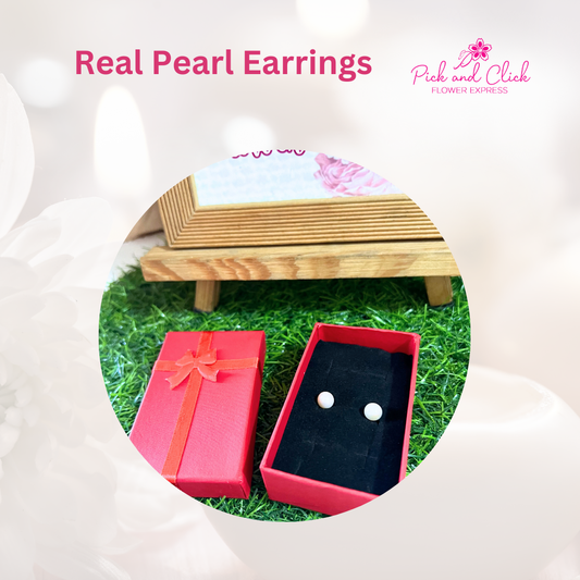 Real Pearl Earrings