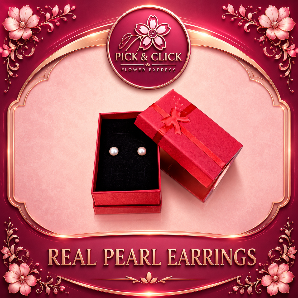 Real Pearl Earrings