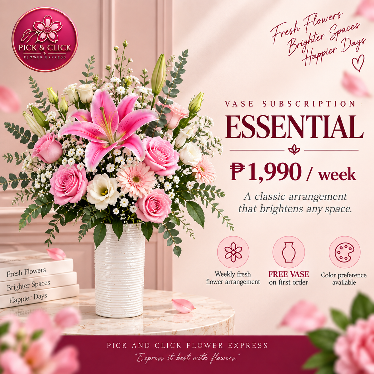 4-Week Flower Subscription